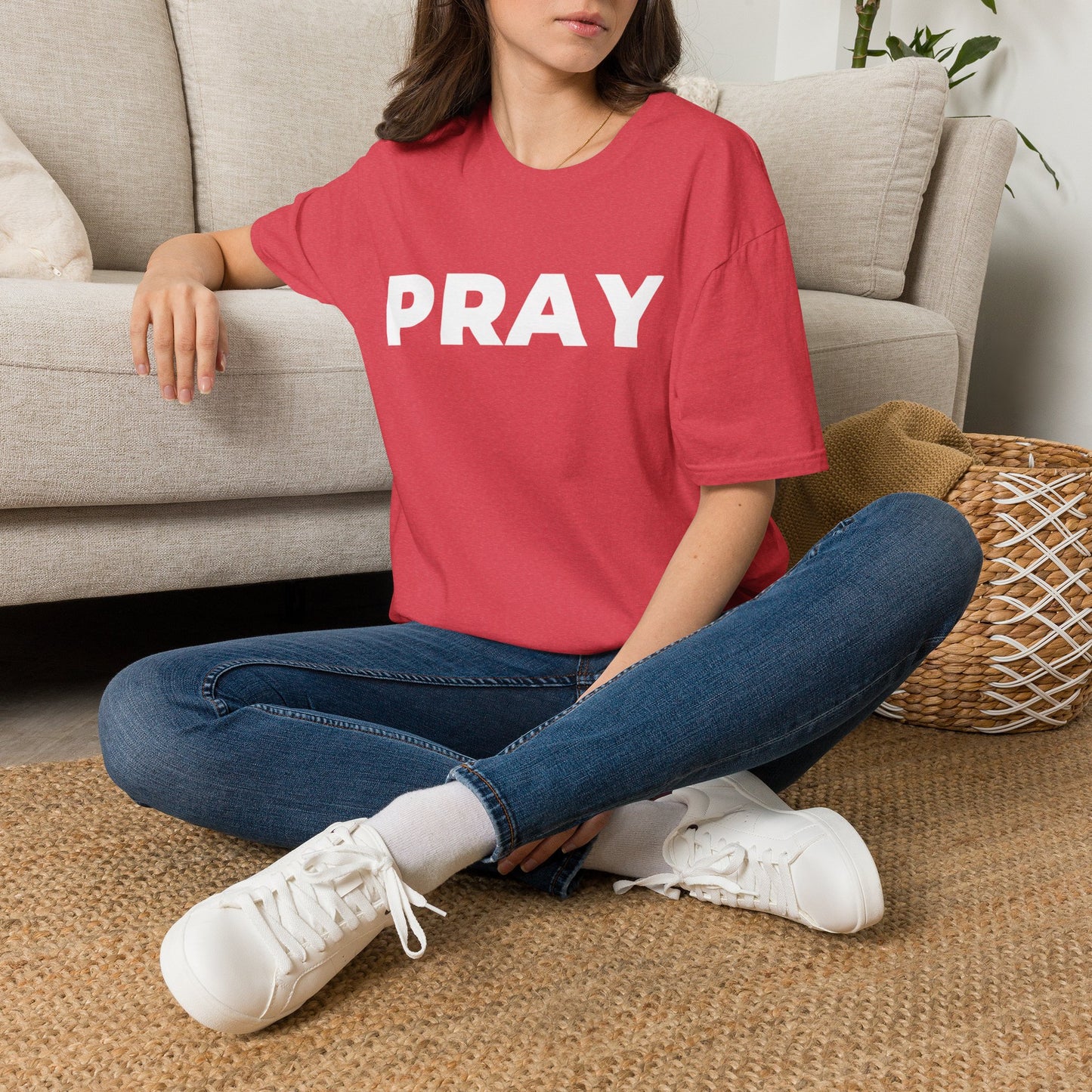 "PRAY" Inspirational Christian T-Shirt