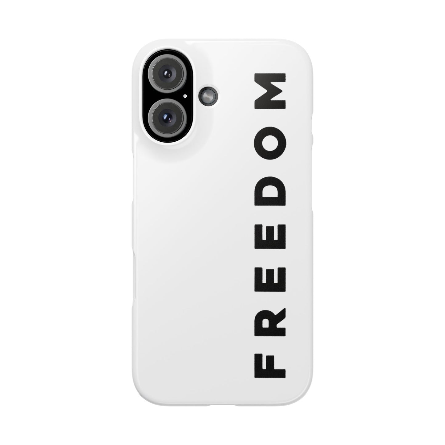 FREEDOM Slim Phone Case | Honoring Charlie Kirk