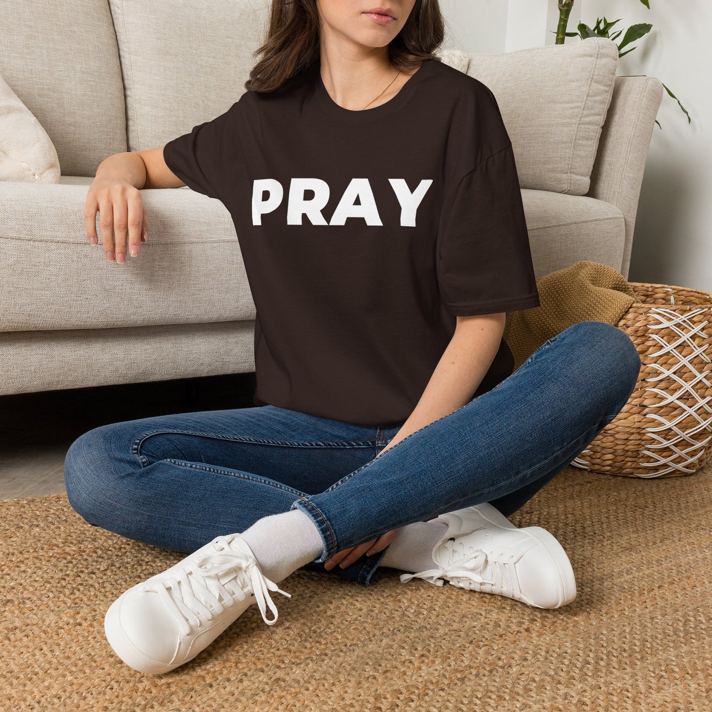 "PRAY" Inspirational Christian T-Shirt