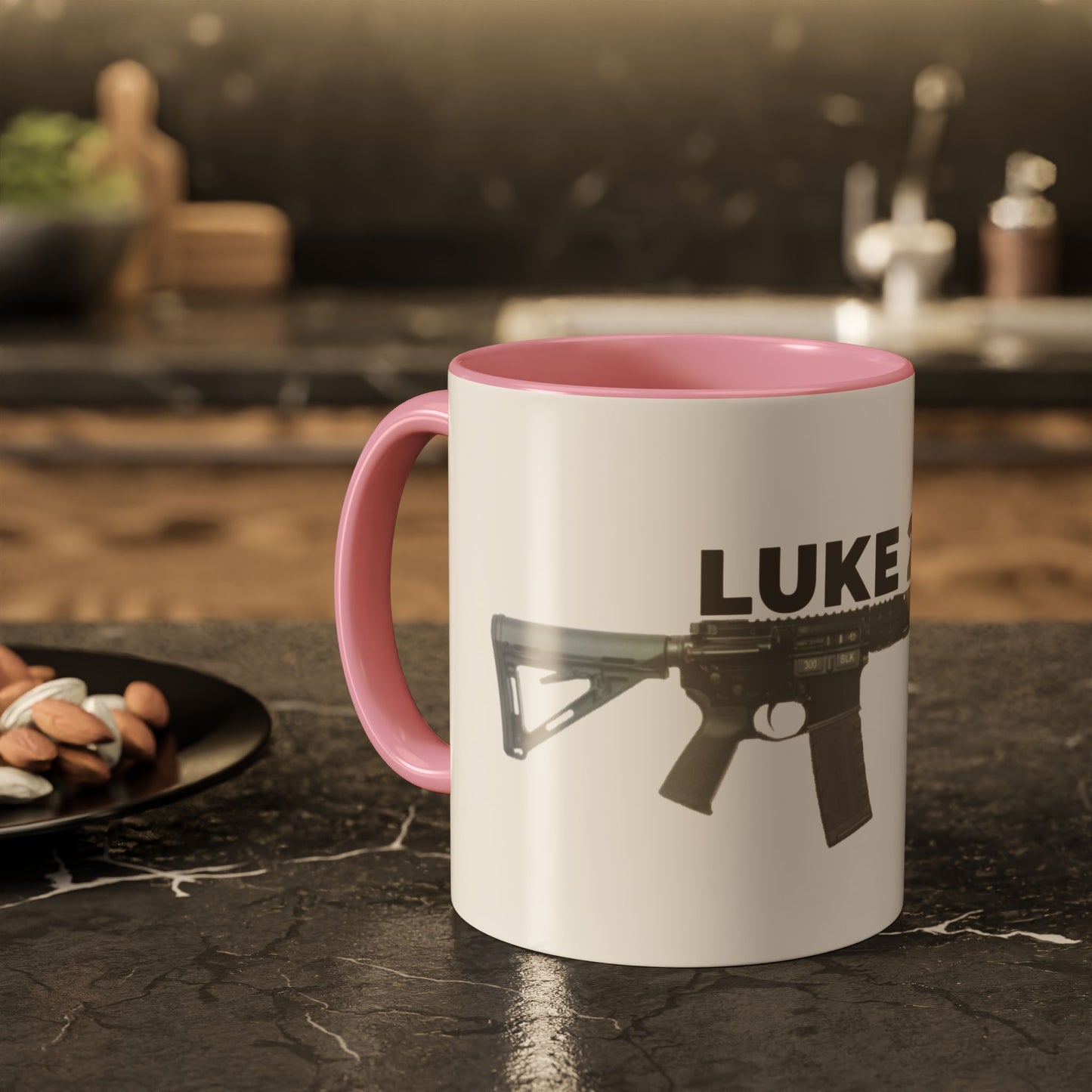 Luke 22:36 Rifle Mug – Christian Scripture Coffee Cup (11oz/15oz)