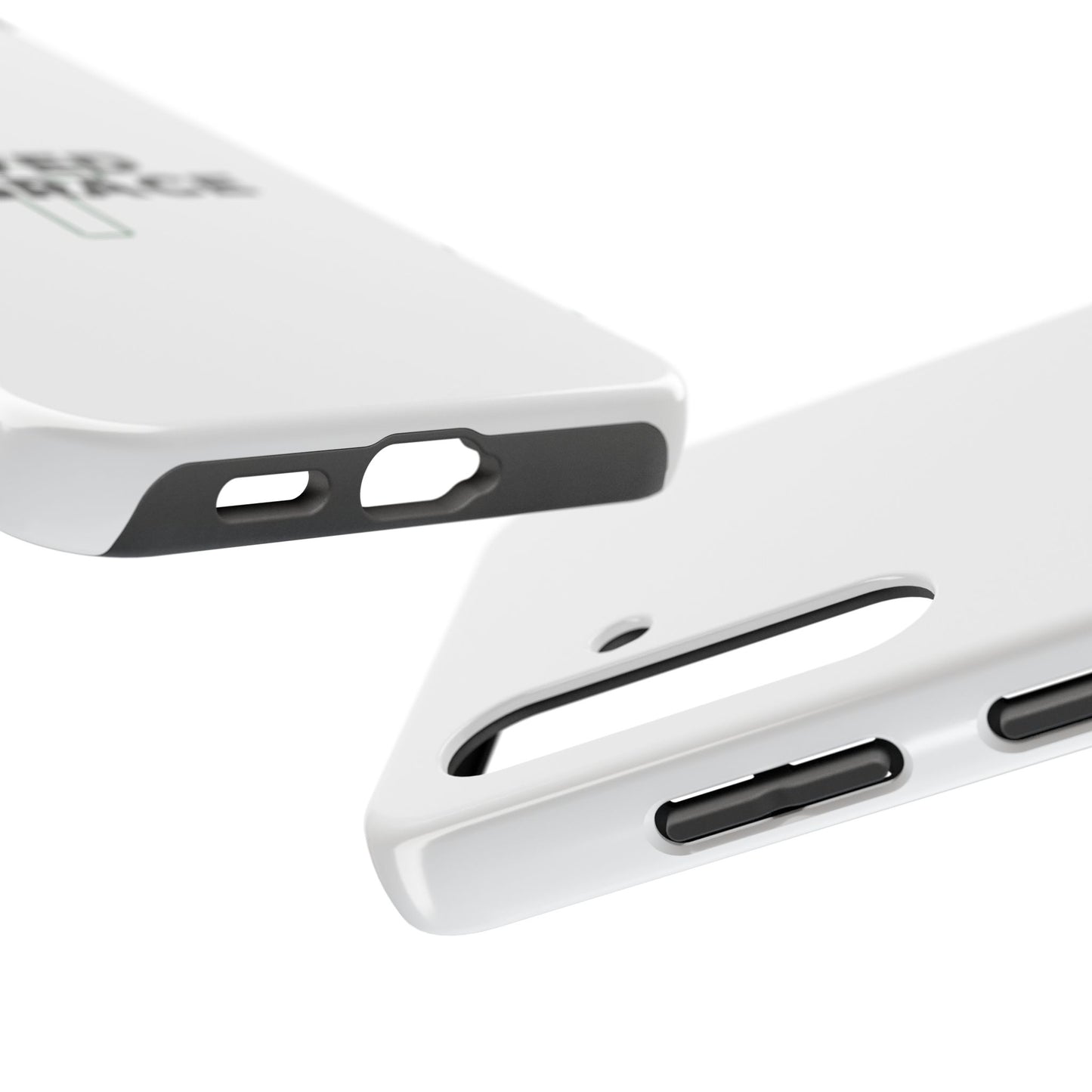 Saved By Grace Tough Phone Case — Christian Cross Protective Phone Cover