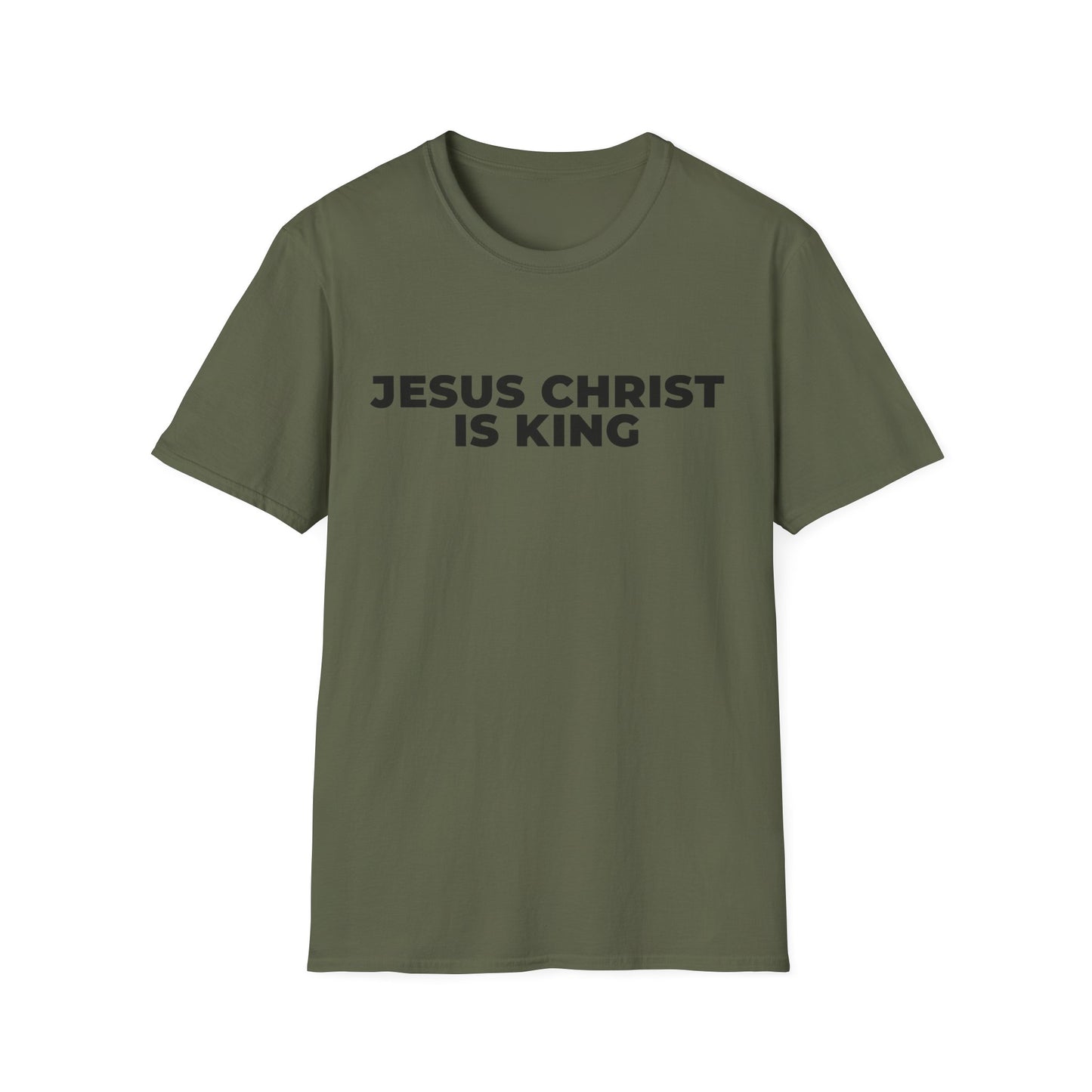 Jesus Christ Is King T-Shirt — Christian Faith Tee