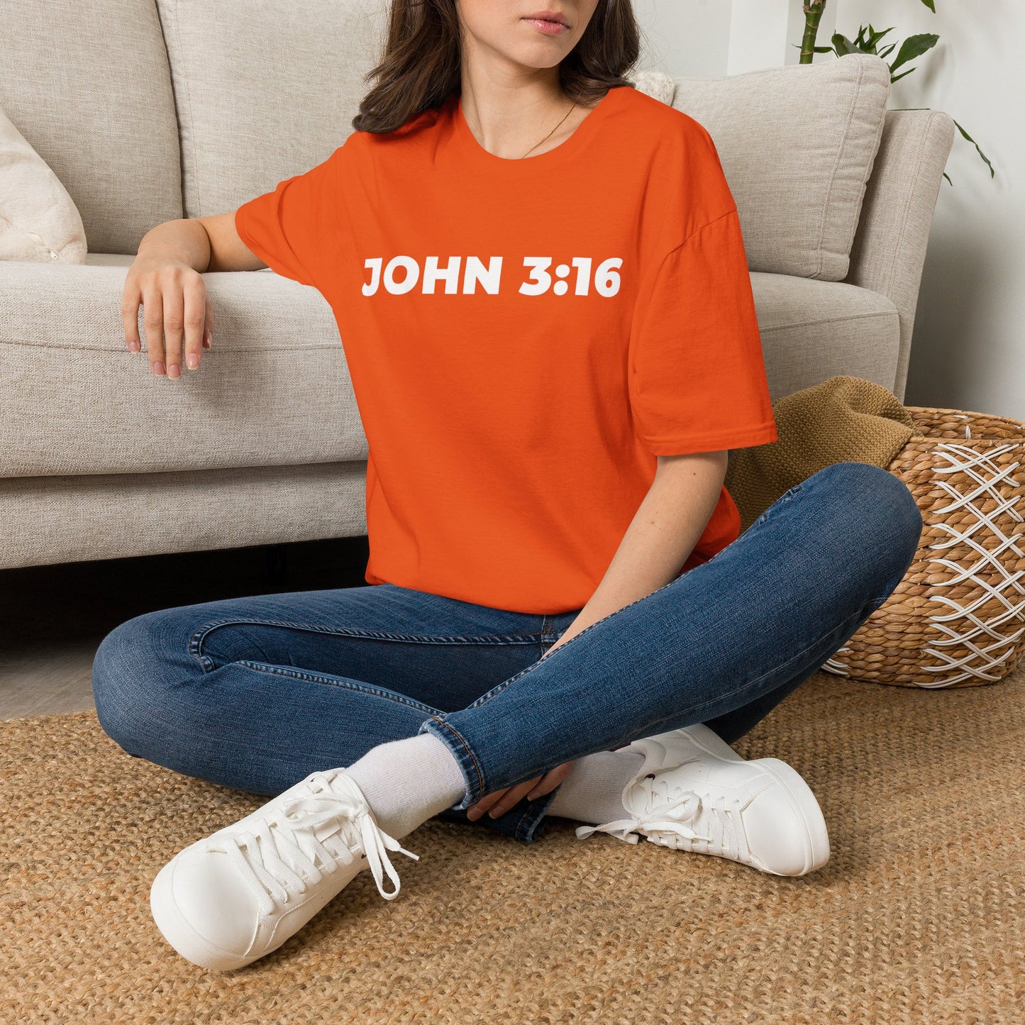 JOHN 3:16 Inspirational Christian T-Shirt