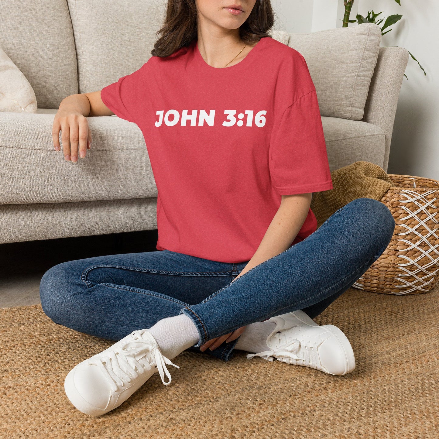 JOHN 3:16 Inspirational Christian T-Shirt