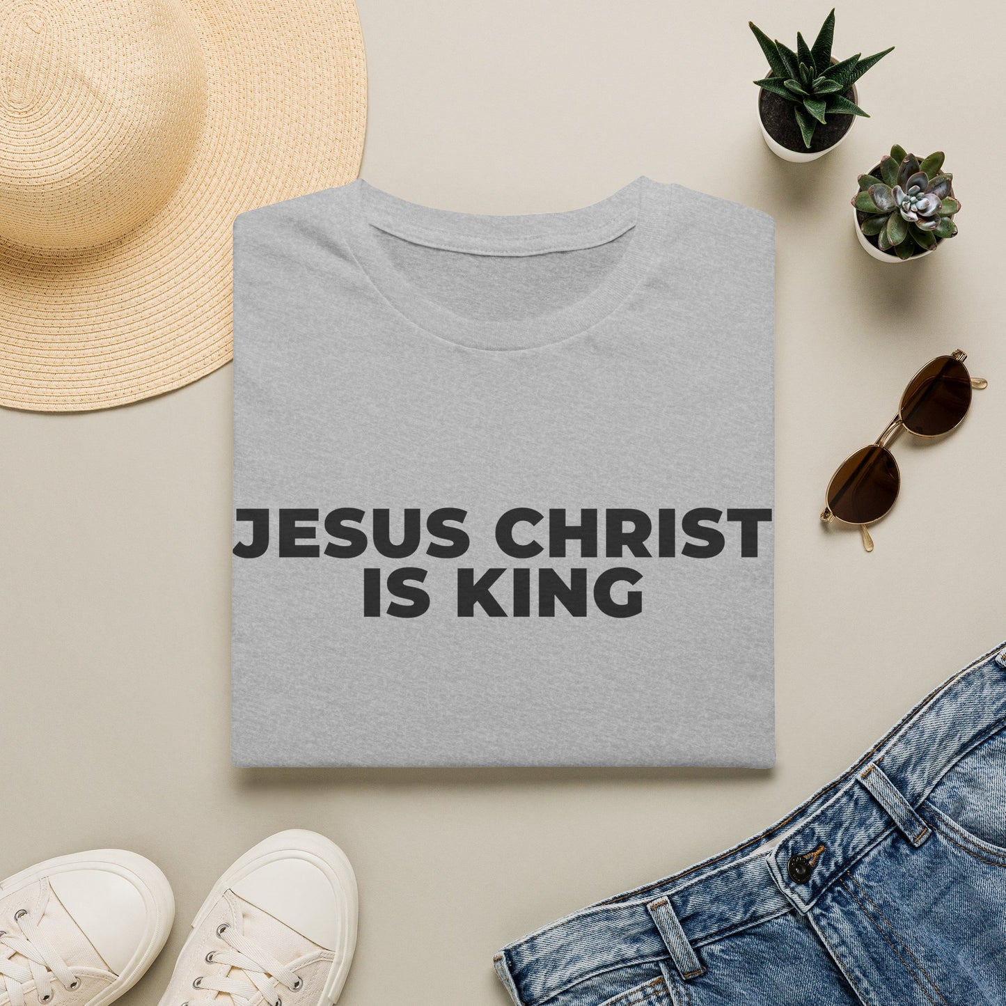 Jesus Christ Is King T-Shirt — Christian Faith Tee
