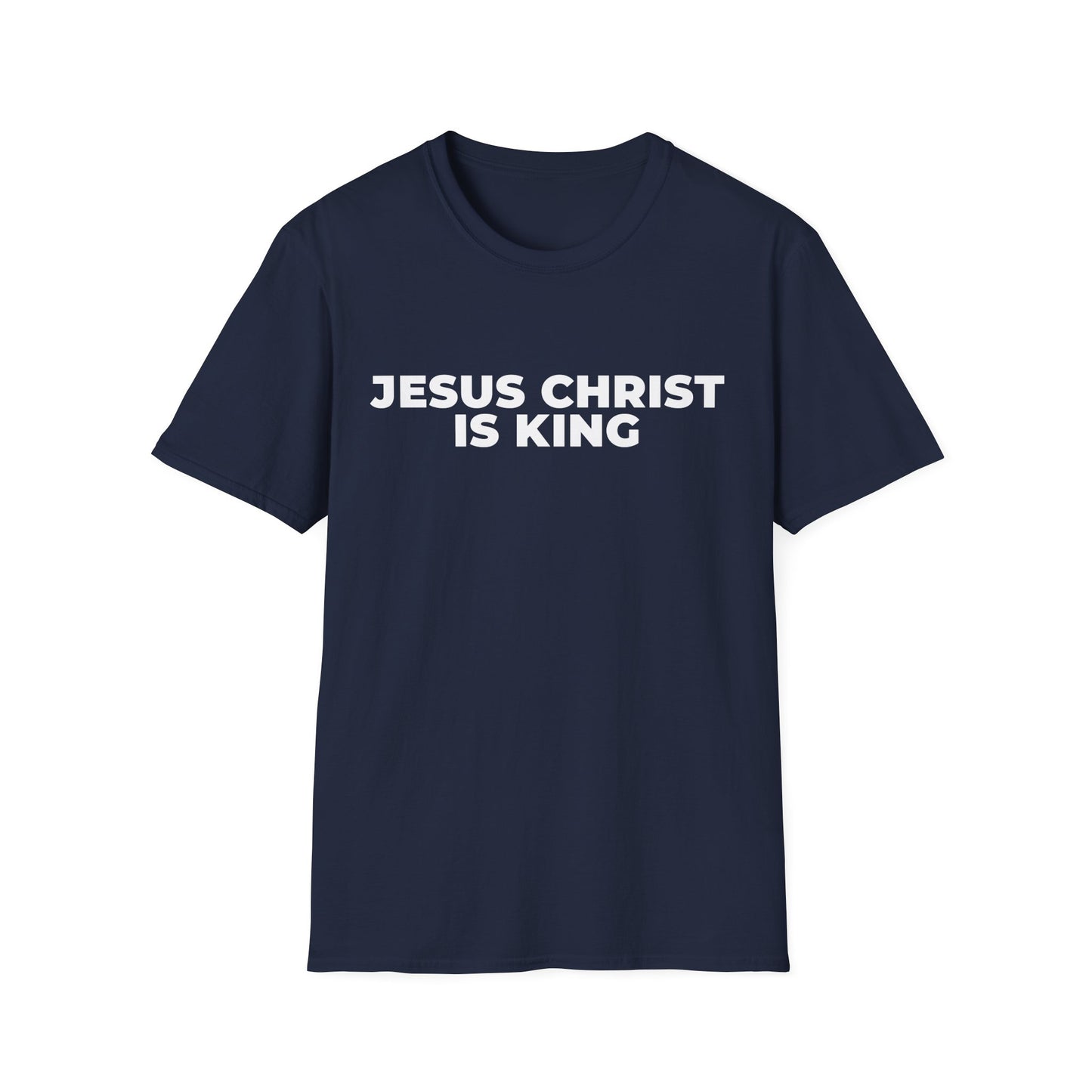 Jesus Christ Is King T-Shirt — Bold Christian Faith Tee