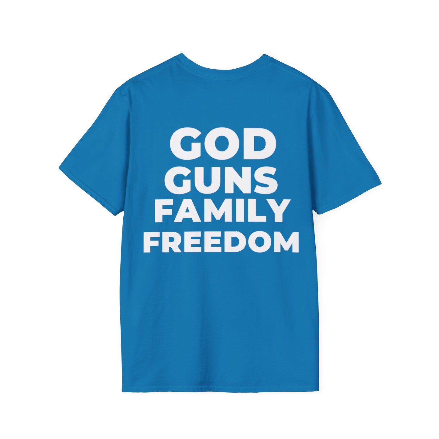 GOD BLESS AMERICA | GOD, GUNS, FAMILY, FREEDOM T-SHIRT