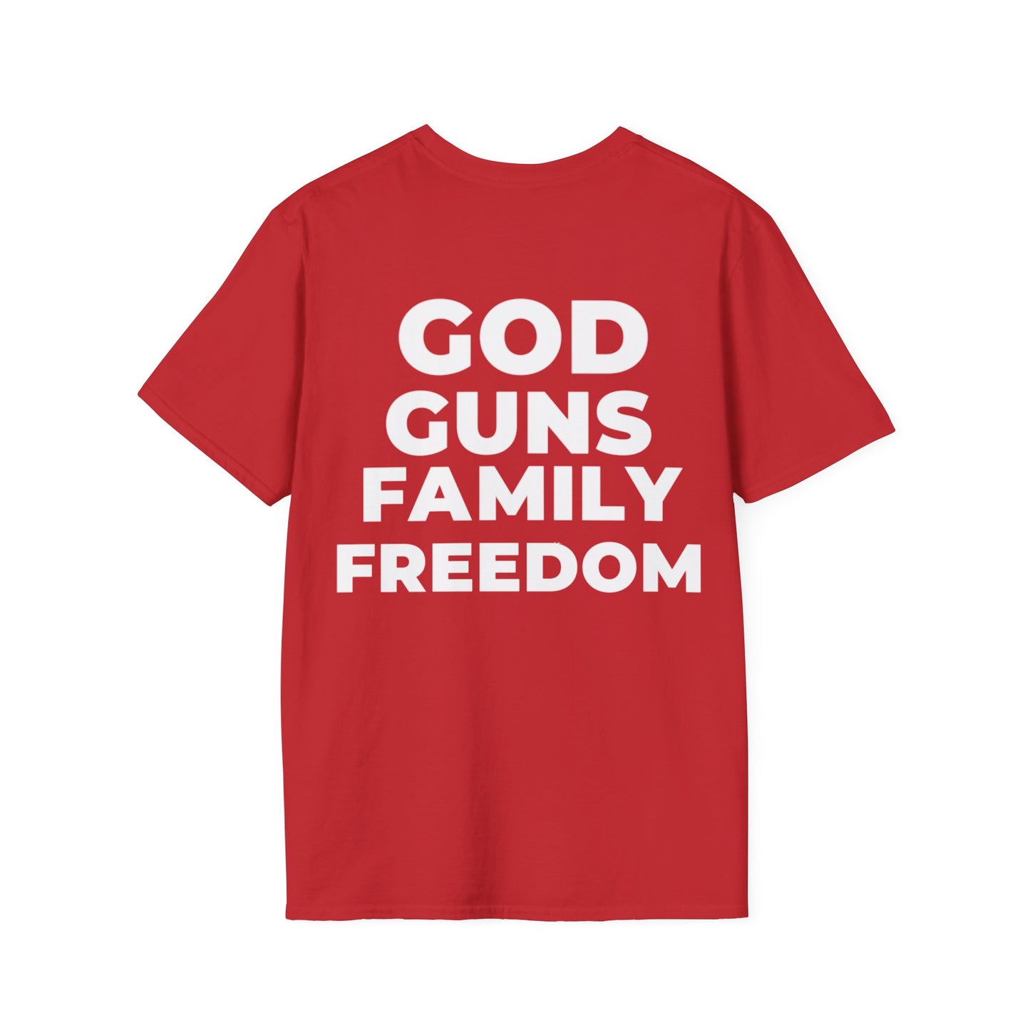 GOD BLESS AMERICA | GOD, GUNS, FAMILY, FREEDOM T-SHIRT
