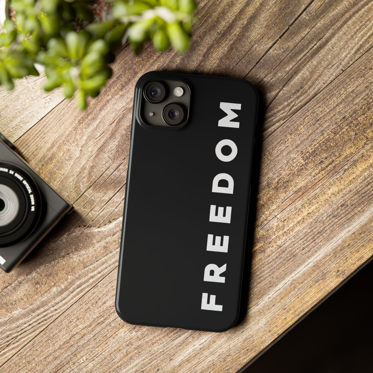 Freedom Slim Phone Case | Honoring Charlie Kirk