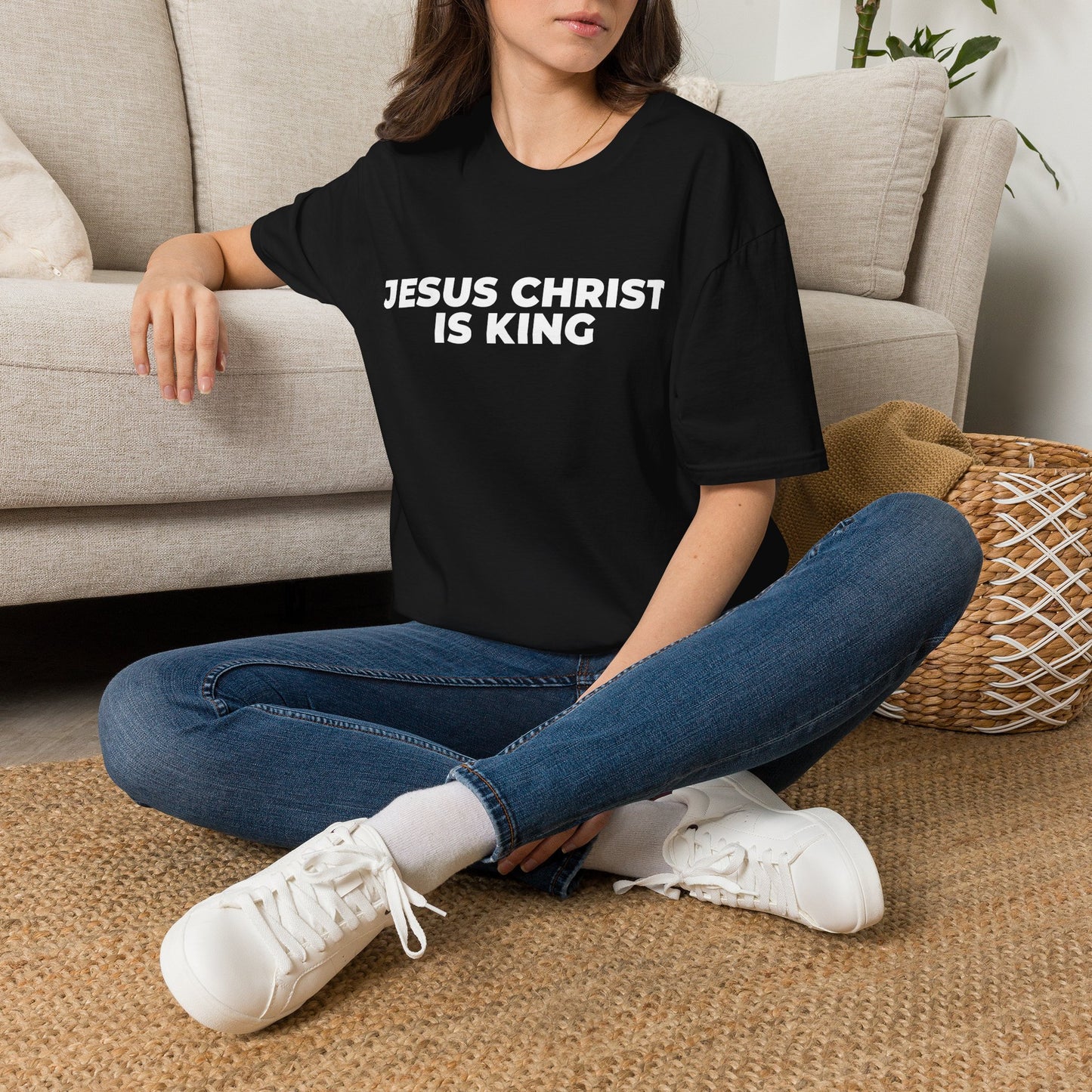 Jesus Christ Is King T-Shirt — Bold Christian Faith Tee