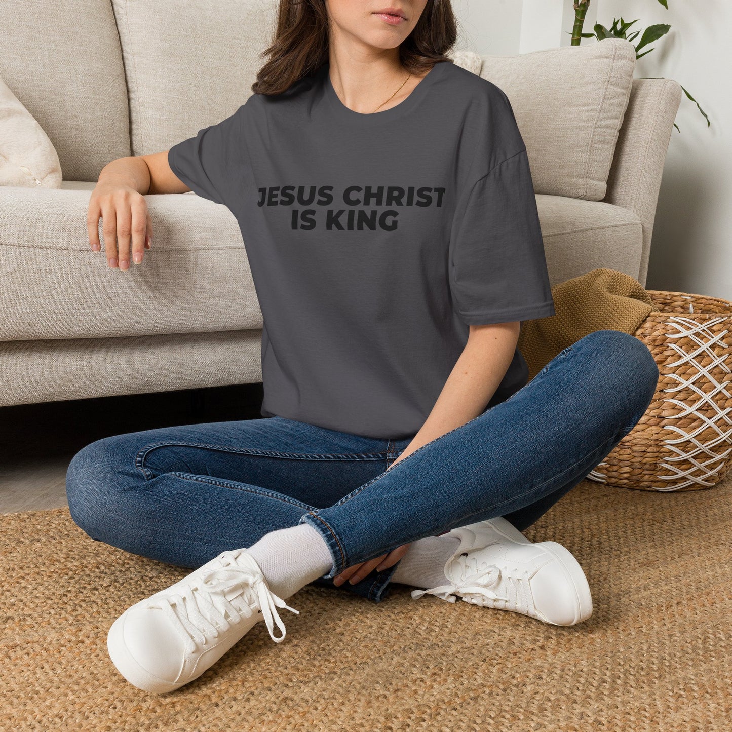 Jesus Christ Is King T-Shirt — Christian Faith Tee