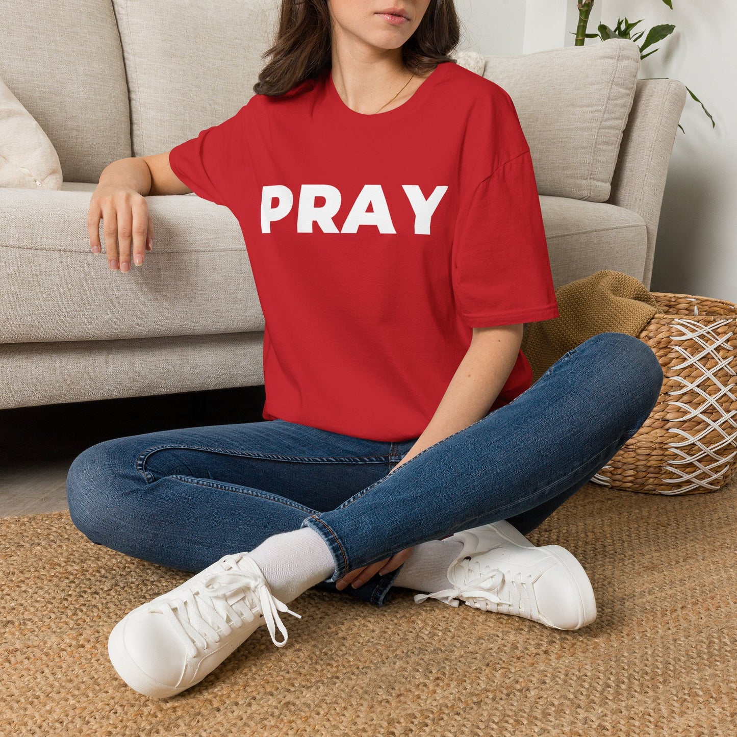 "PRAY" Inspirational Christian T-Shirt