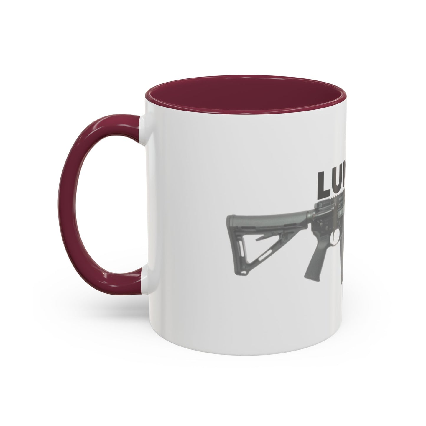 Luke 22:36 Rifle Mug – Christian Scripture Coffee Cup (11oz/15oz)