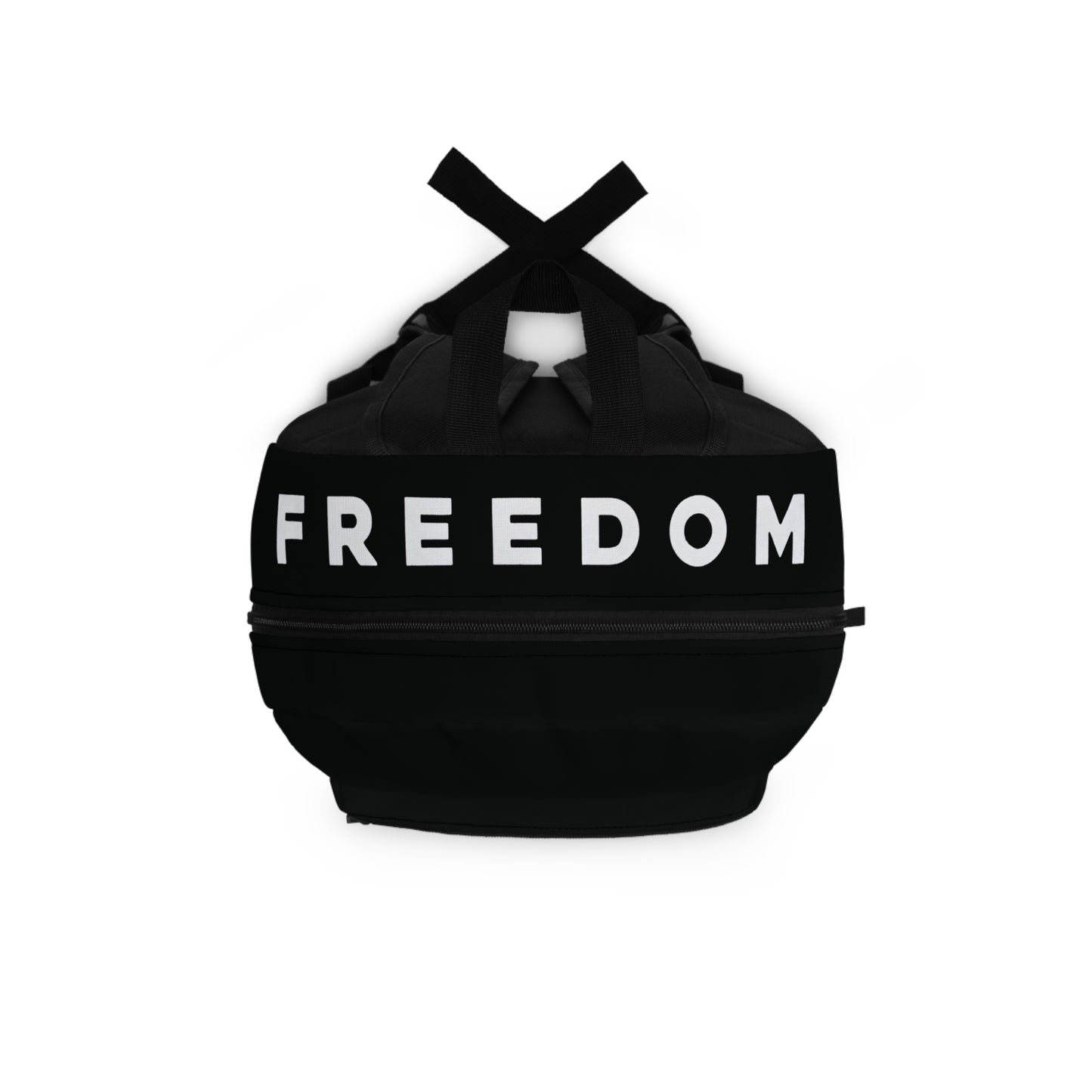 Freedom CK Backpack — Minimalist Black Campus & Travel Bag