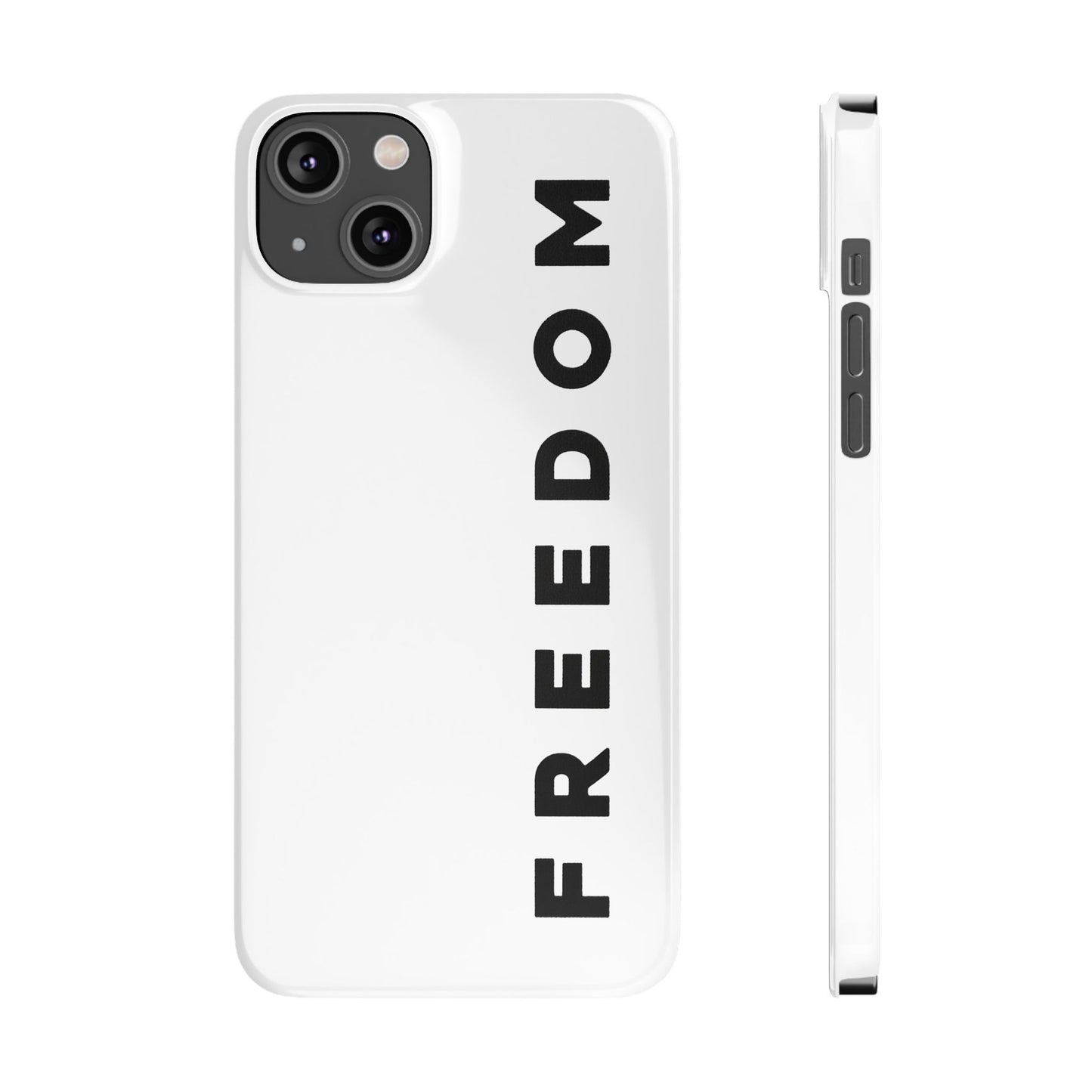 FREEDOM Slim Phone Case | Honoring Charlie Kirk