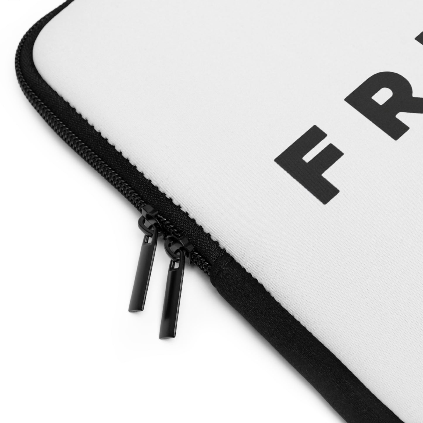 Freedom Laptop Sleeve — Minimalist Protective Case with Bold "FREEDOM" Typography