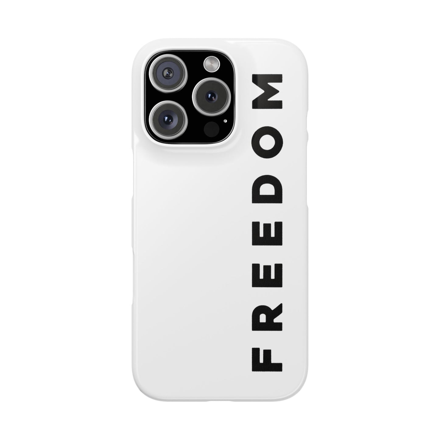 FREEDOM Slim Phone Case | Honoring Charlie Kirk