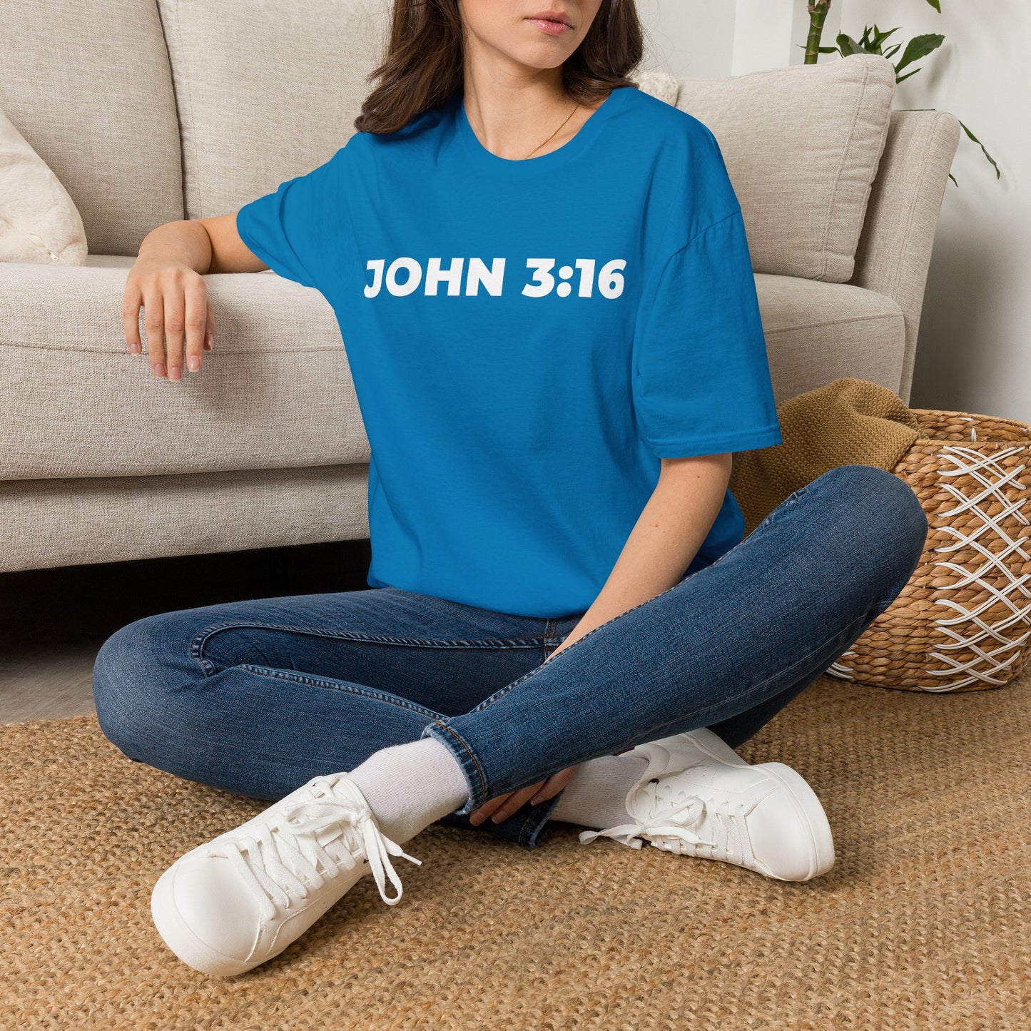 JOHN 3:16 Inspirational Christian T-Shirt