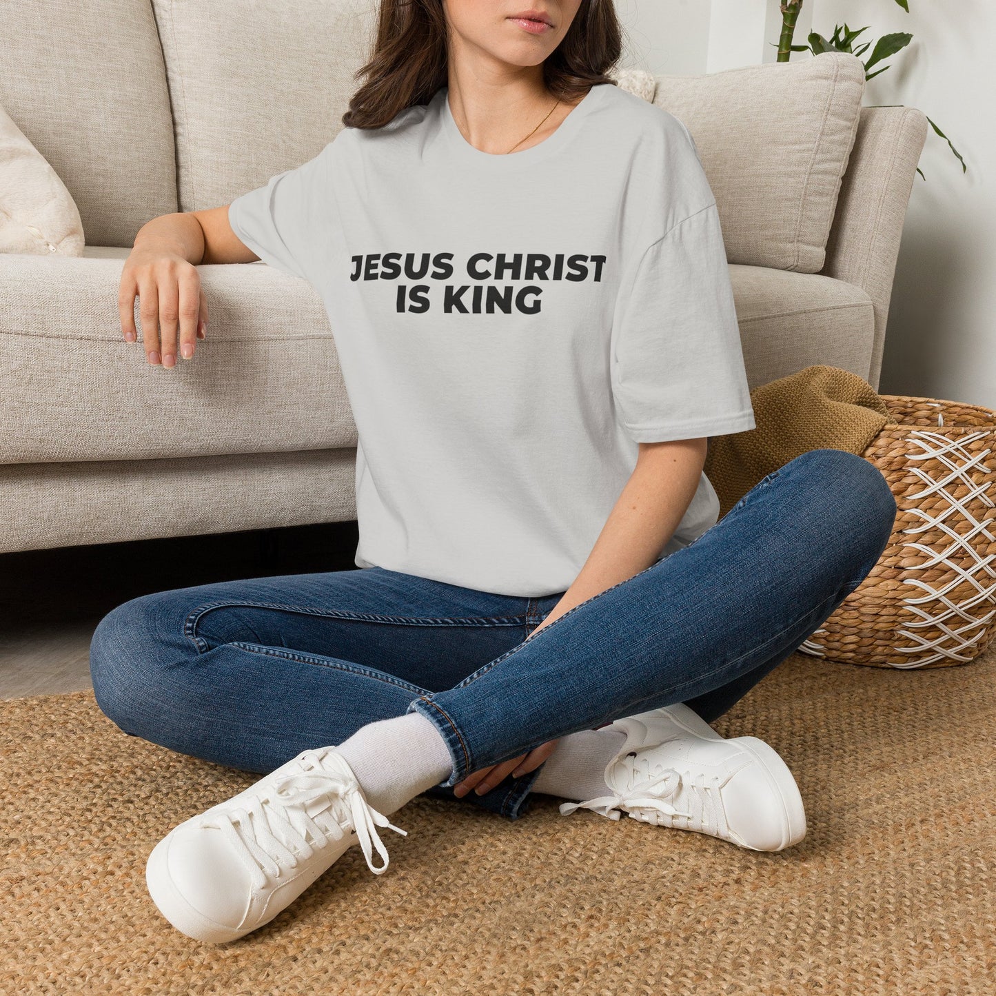 Jesus Christ Is King T-Shirt — Christian Faith Tee