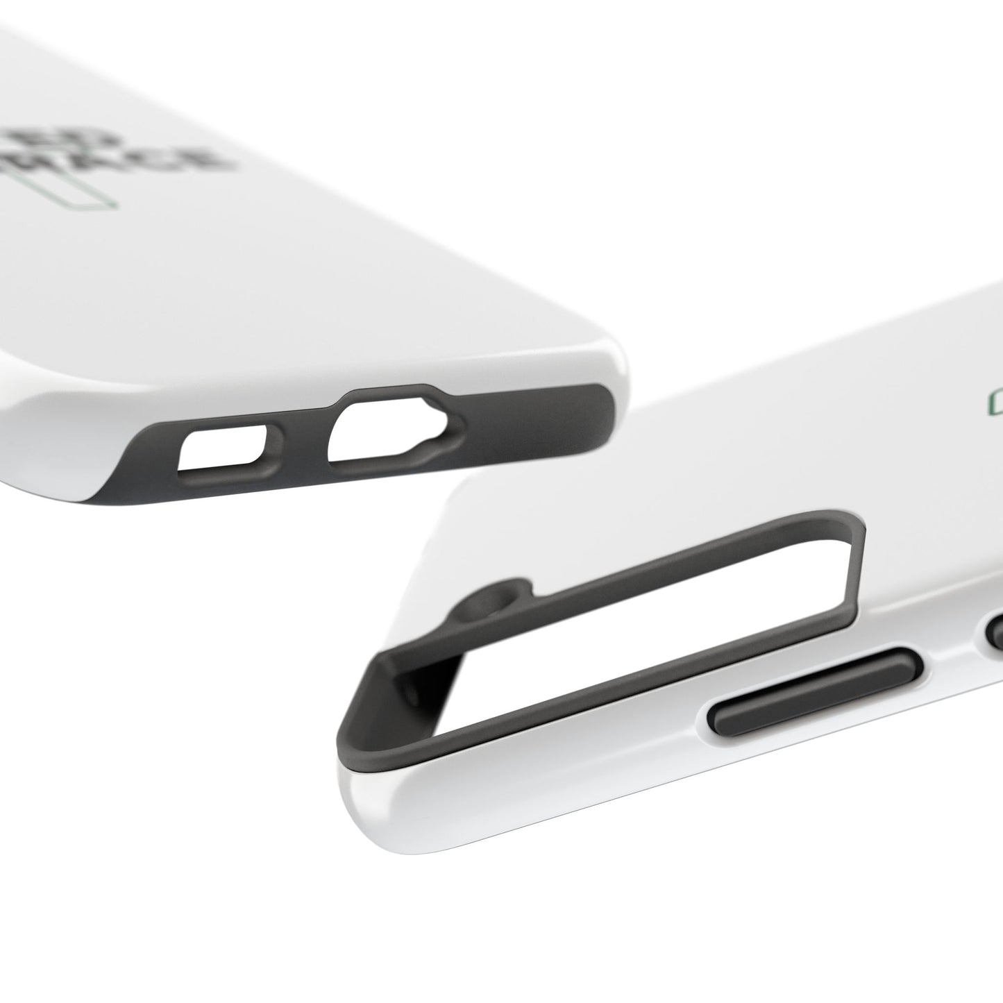 Saved By Grace Tough Phone Case — Christian Cross Protective Phone Cover