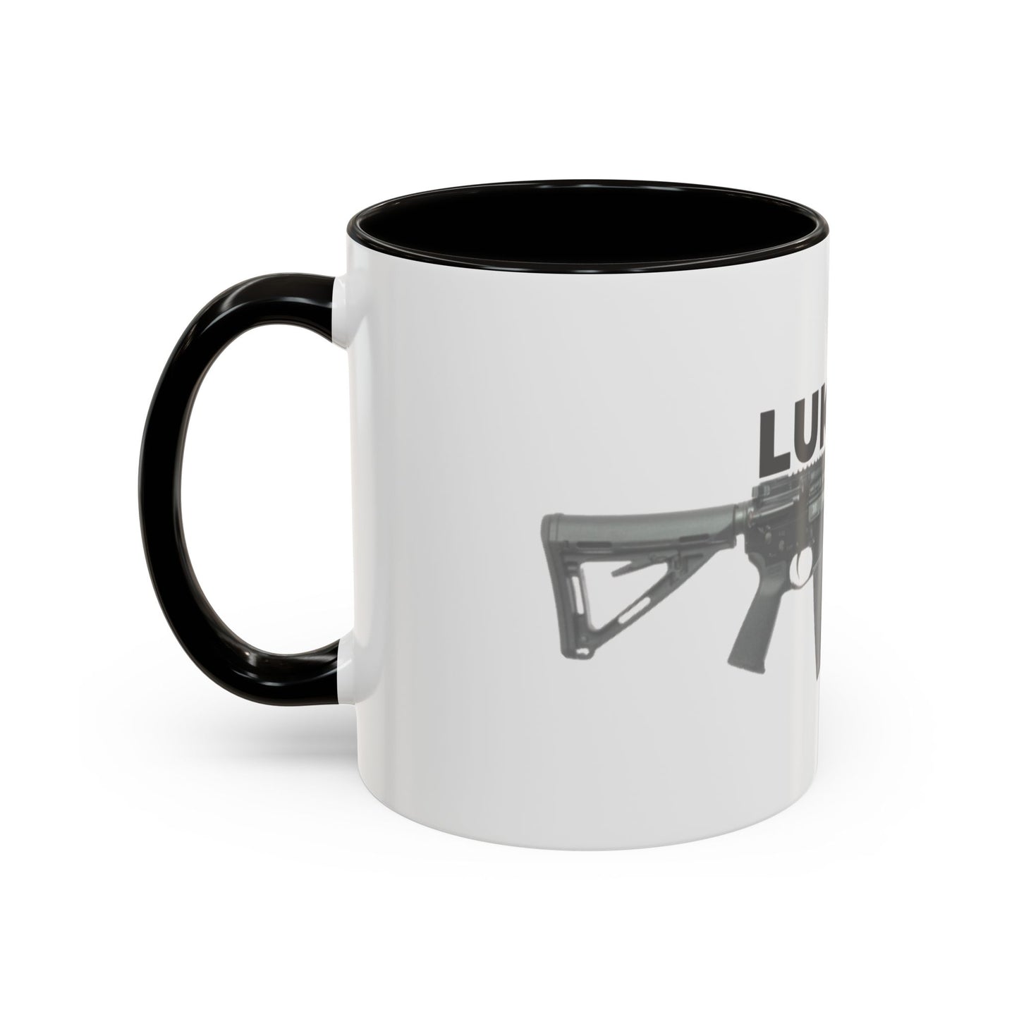Luke 22:36 Rifle Mug – Christian Scripture Coffee Cup (11oz/15oz)