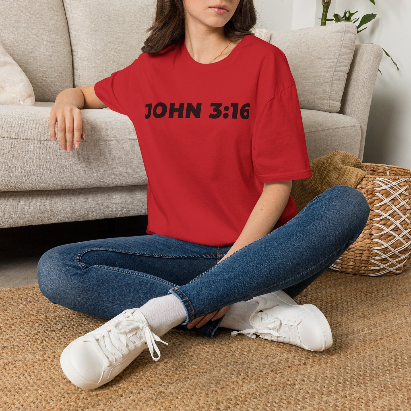JOHN 3:16 Inspirational Christian T-Shirt