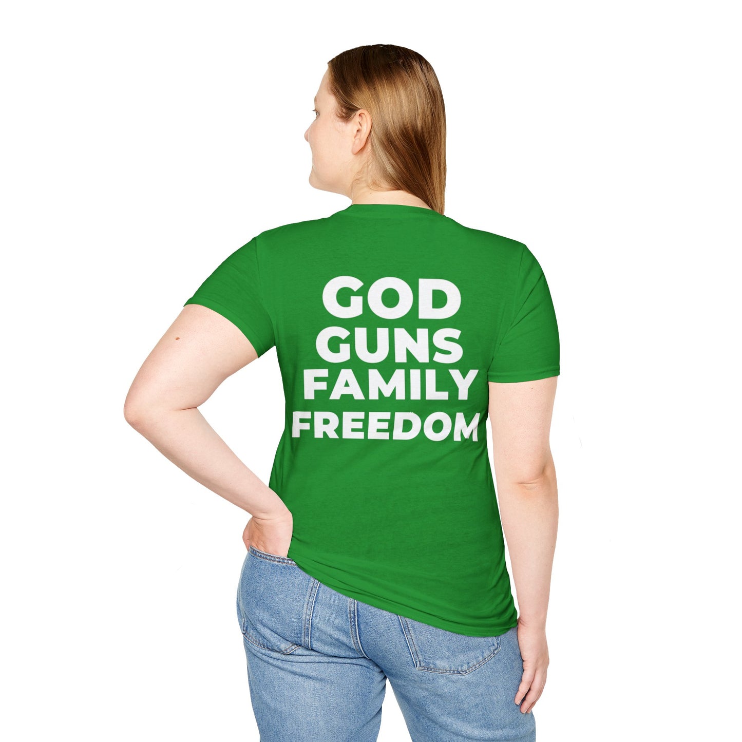 GOD BLESS AMERICA | GOD, GUNS, FAMILY, FREEDOM T-SHIRT