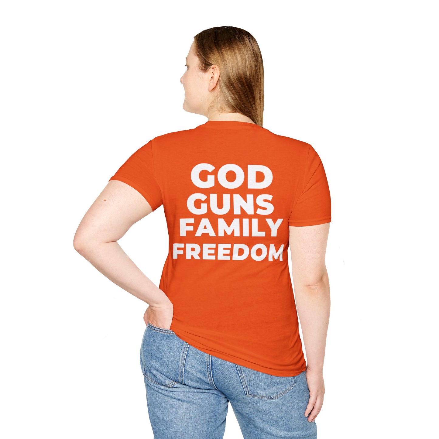 GOD BLESS AMERICA | GOD, GUNS, FAMILY, FREEDOM T-SHIRT