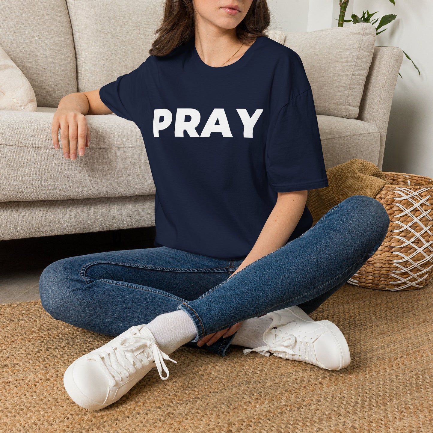 "PRAY" Inspirational Christian T-Shirt