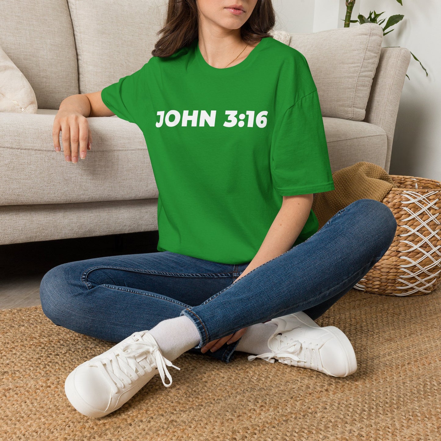 JOHN 3:16 Inspirational Christian T-Shirt