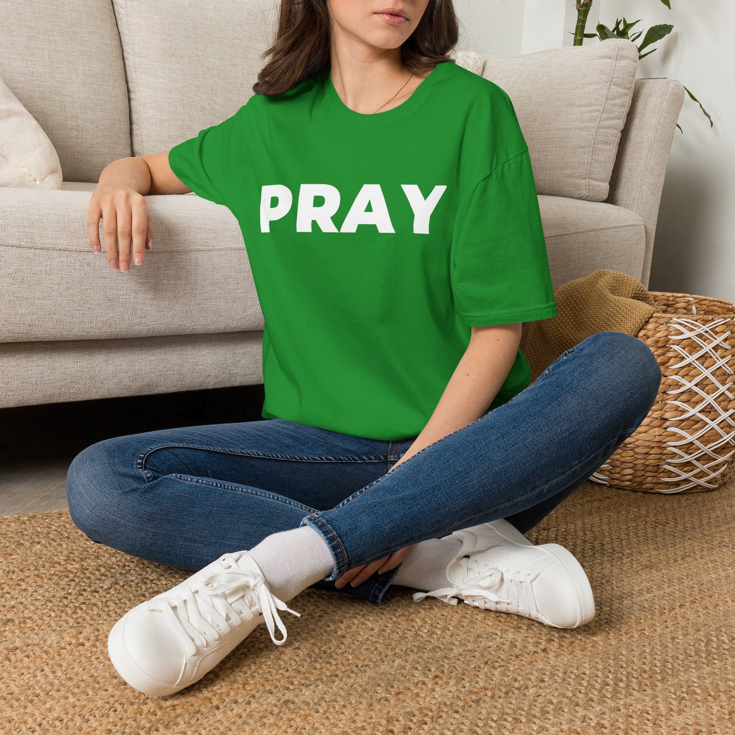 "PRAY" Inspirational Christian T-Shirt