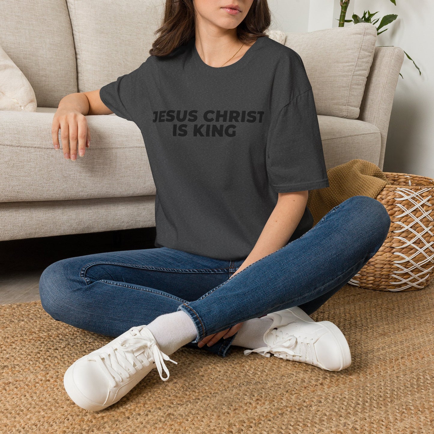 Jesus Christ Is King T-Shirt — Christian Faith Tee