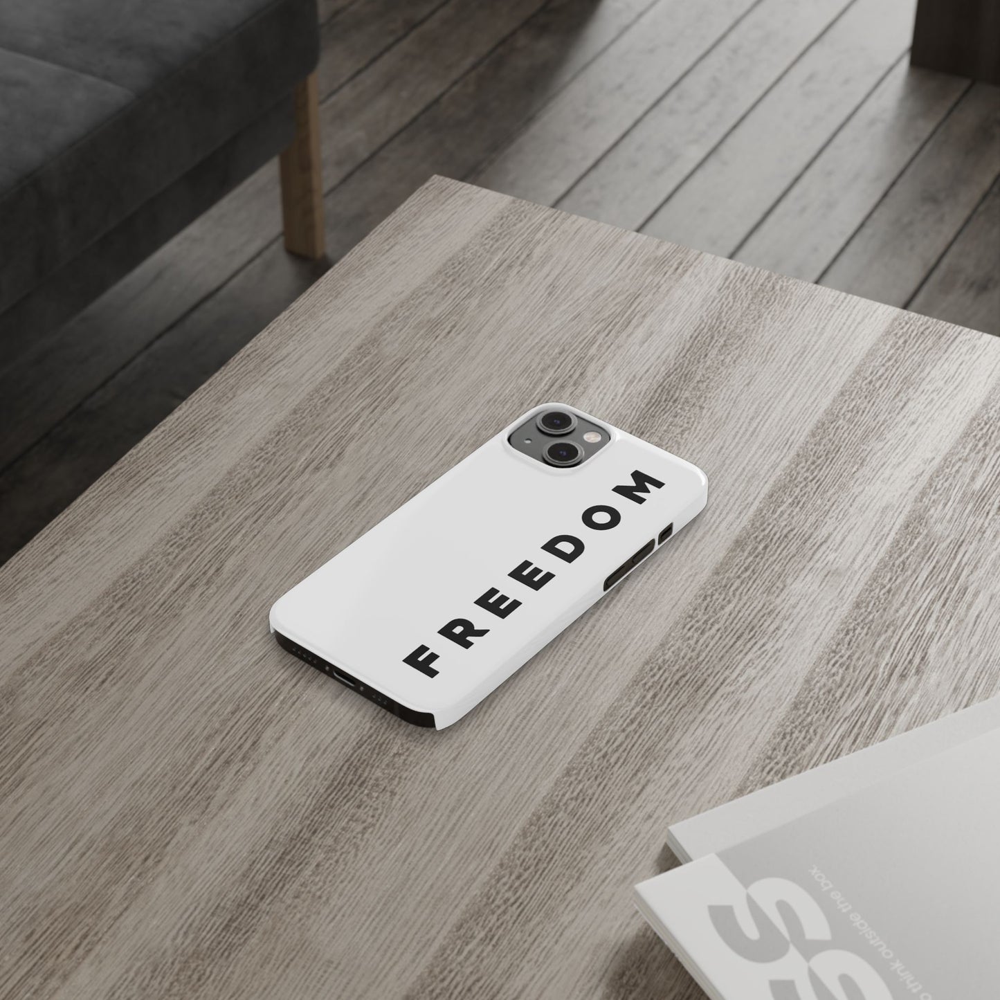 FREEDOM Slim Phone Case | Honoring Charlie Kirk