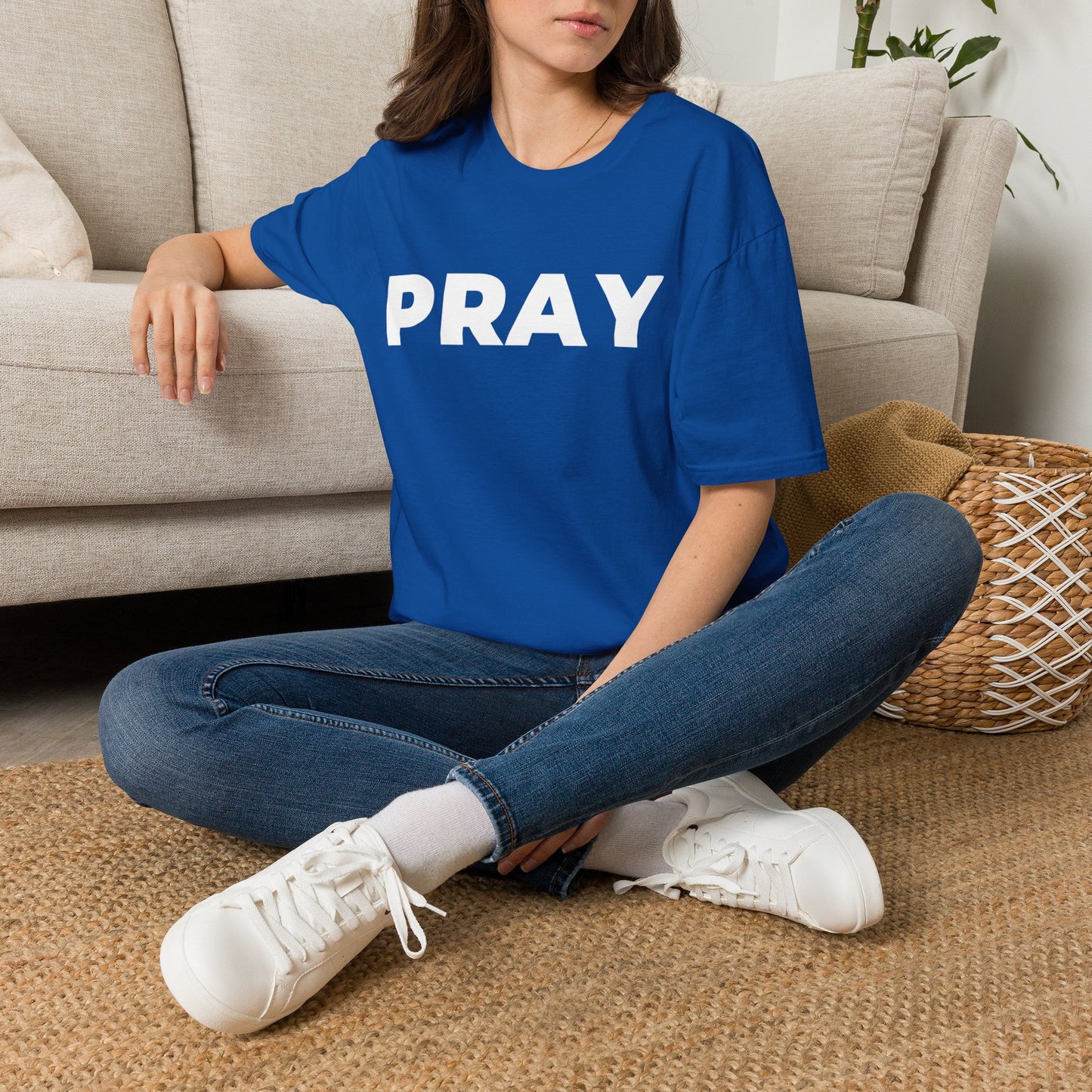 "PRAY" Inspirational Christian T-Shirt