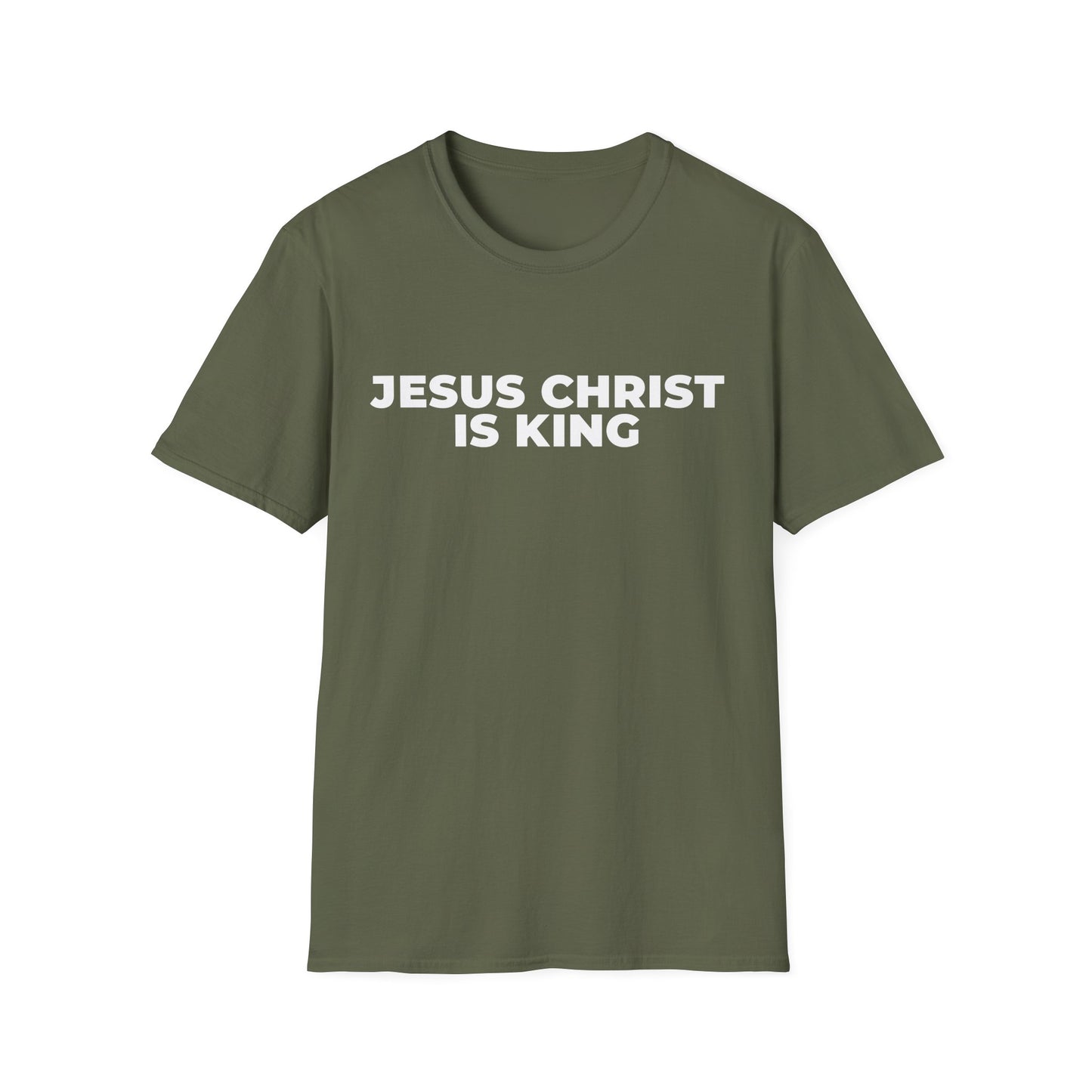 Jesus Christ Is King T-Shirt — Bold Christian Faith Tee