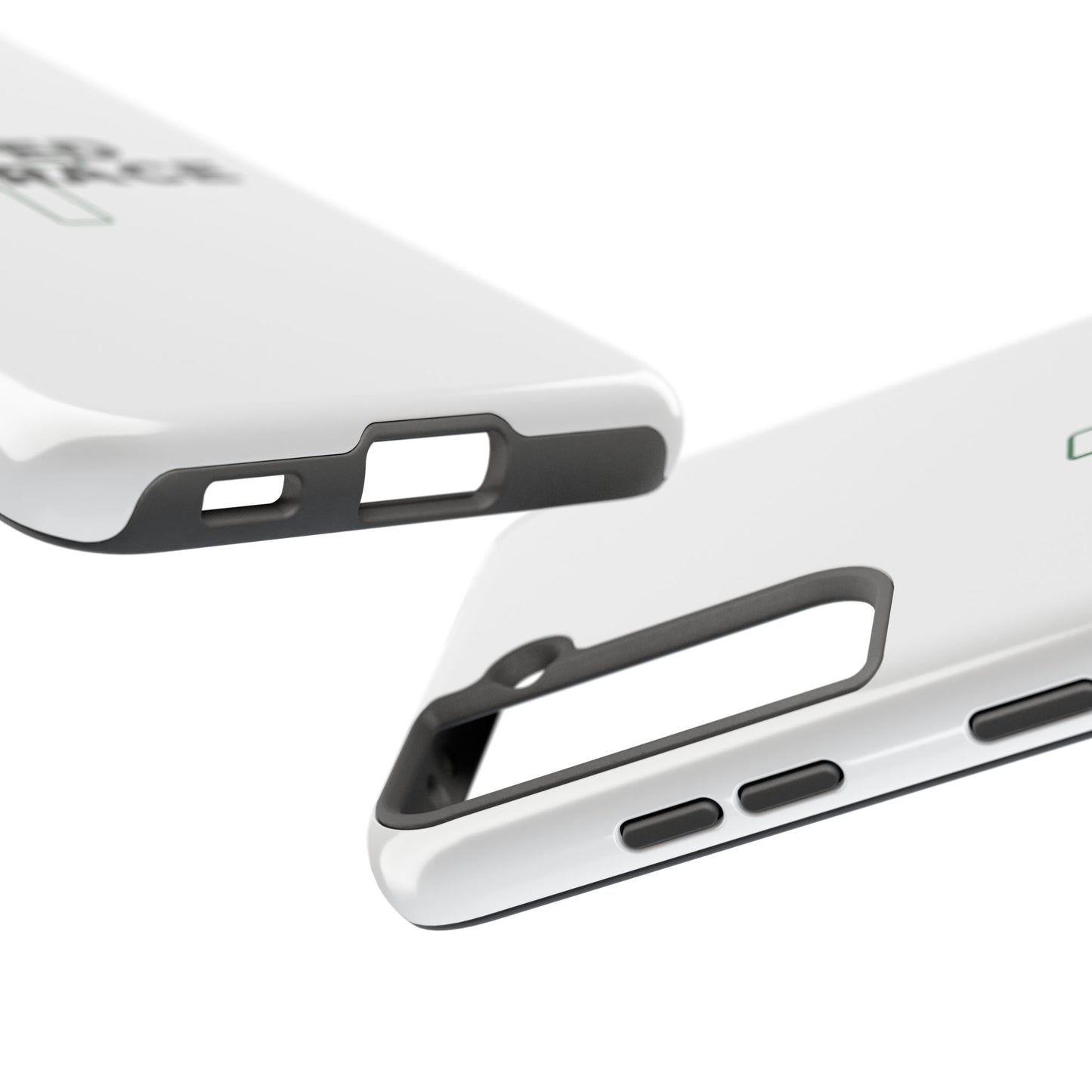 Saved By Grace Tough Phone Case — Christian Cross Protective Phone Cover