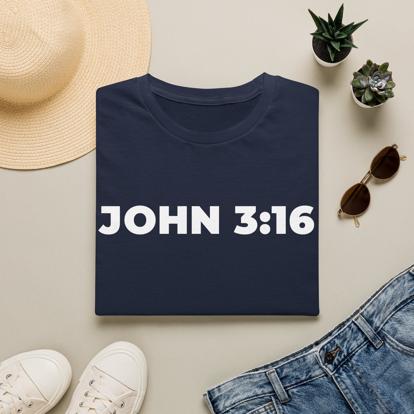 JOHN 3:16 Inspirational Christian T-Shirt