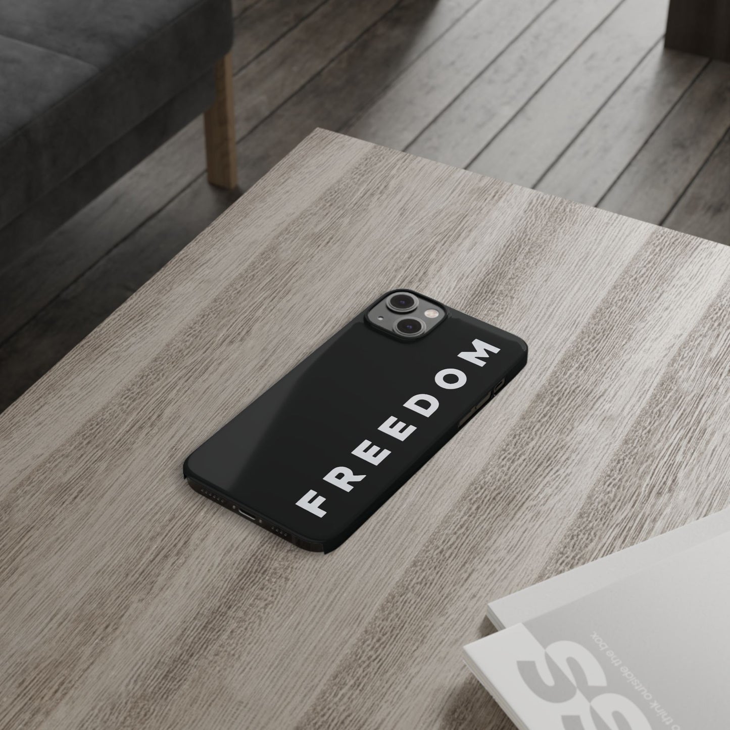 Freedom Slim Phone Case | Honoring Charlie Kirk