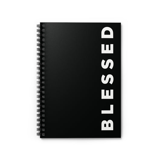 BLESSED Notebook | Spiral Ruled Journal