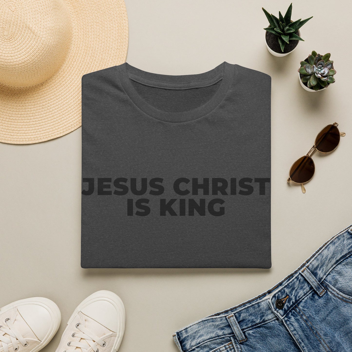 Jesus Christ Is King T-Shirt — Christian Faith Tee