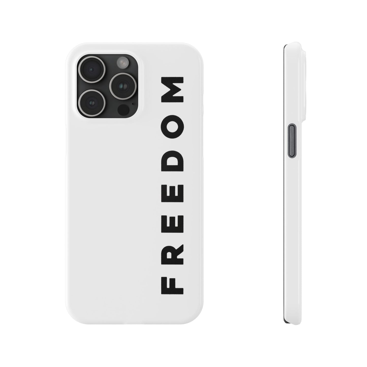 FREEDOM Slim Phone Case | Honoring Charlie Kirk