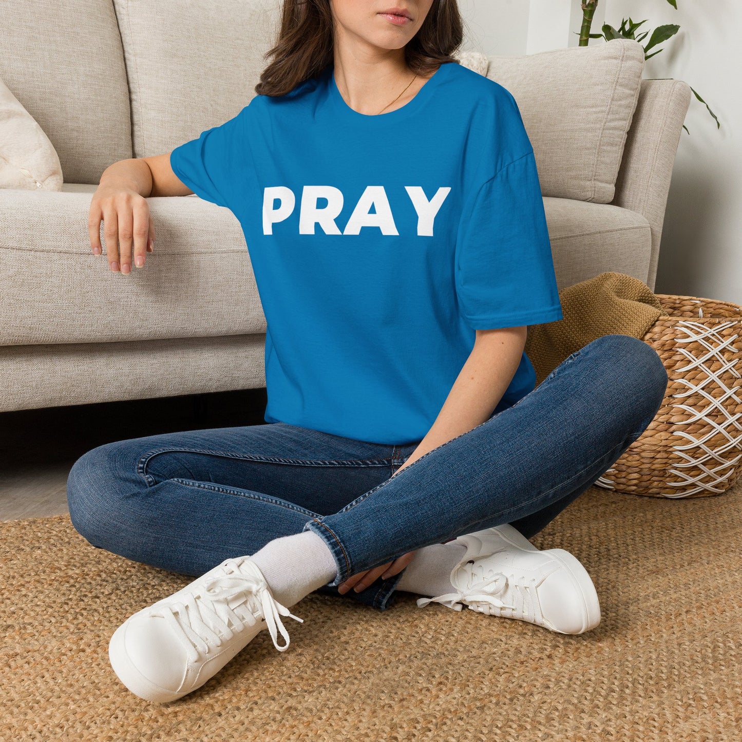 "PRAY" Inspirational Christian T-Shirt