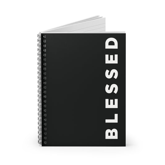 BLESSED Notebook | Spiral Ruled Journal