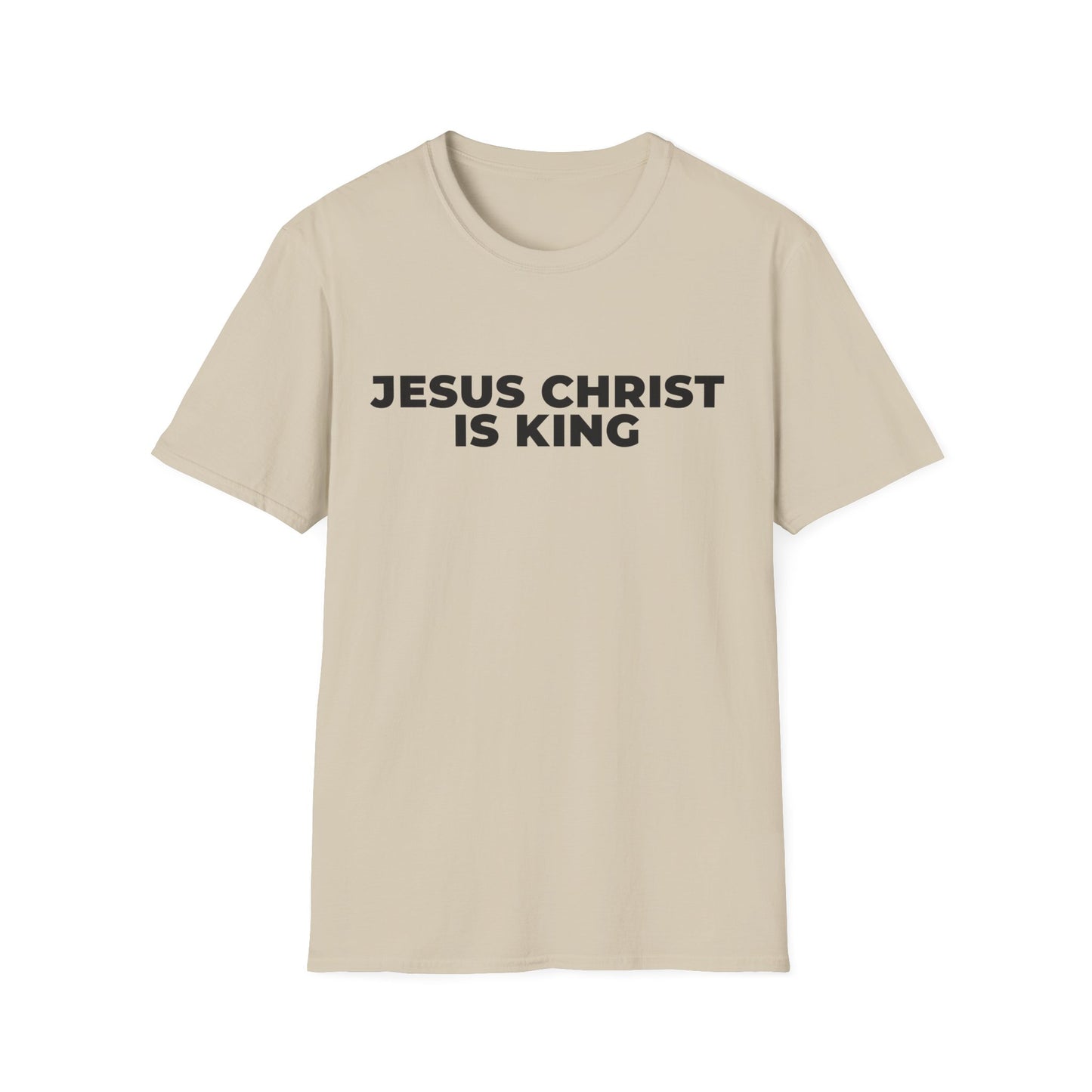 Jesus Christ Is King T-Shirt — Christian Faith Tee